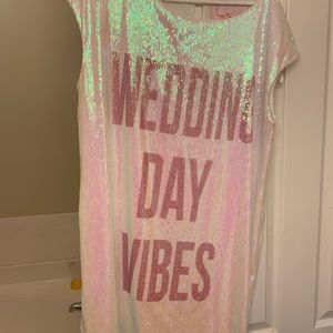 Hayley Paige “Wedding Day Vibes” Shirt Dress